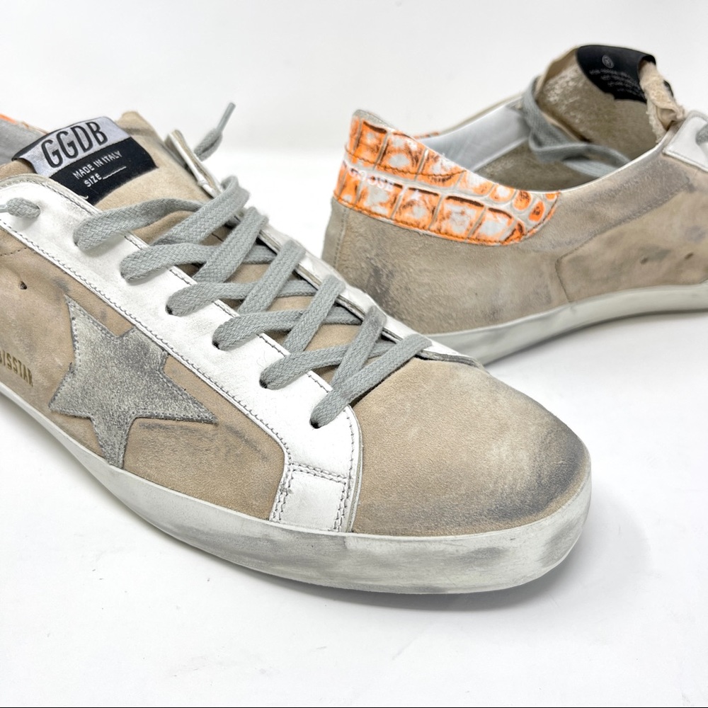 Golden Goose Superstar Men Classic Suede Sneakers EU 42 US 9